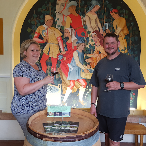 Photo Domaine Christophe Savoye - Association Beaujol'art - dégustation de vin à bien boire en Beaujolais BBB