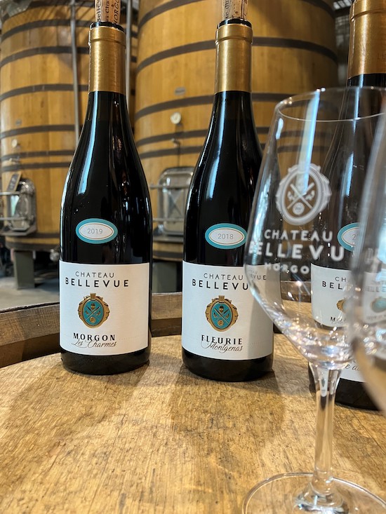 Photo Château Bellevue - Association Beaujol'art - dégustation de vin à bien boire en Beaujolais BBB