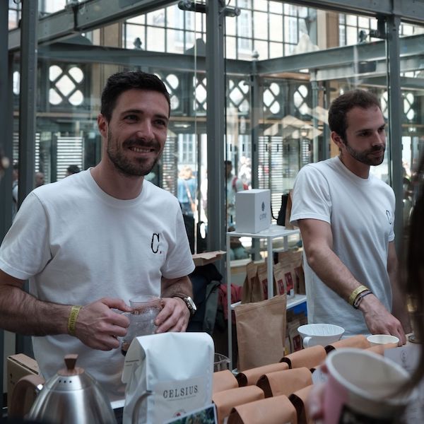photo des Celsius Roasters torréfacteurs et invités de Beaujol'Art pour la 11 ème édition BBB au Château de Pizay les 6 et 7 avril 2025