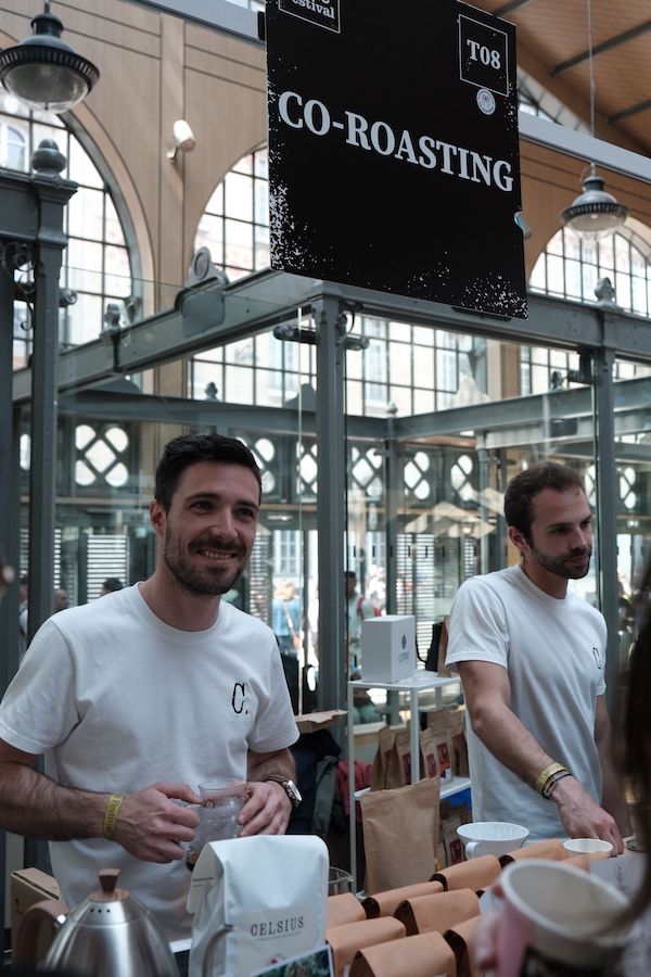 Photo Celsius Roasters - invité de l'Association Beaujol'art - dégustation de vin à bien boire en Beaujolais BBB