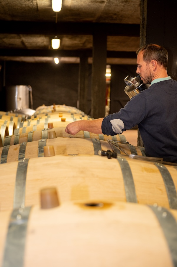 Photo Domaine des Malandes - invité de l'Association Beaujol'art - dégustation de vin à bien boire en Beaujolais BBB